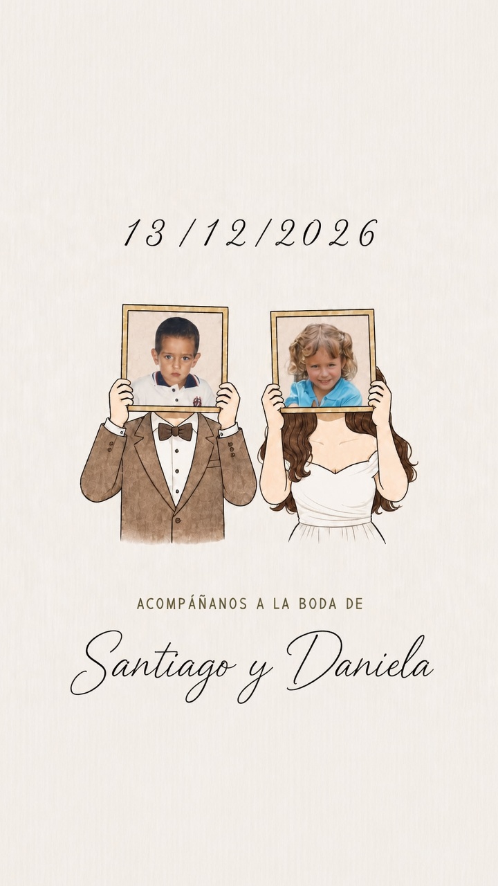 Santiago y Daniela